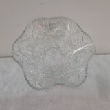 Pressed-mould glass cup – Stars & palmettes – 1960s-70s