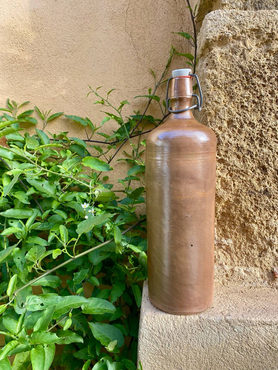 Stoneware bottle