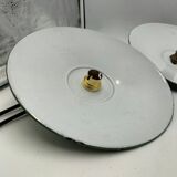 4 suspensions en tôles émaillées