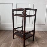 Vintage rattan bedside table