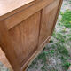 Art Deco chest of drawers with 4 drawers in light wood