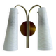 Vintage Italian Glass Sconce, 1960s