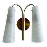 Vintage Italian Glass Sconce, 1960s