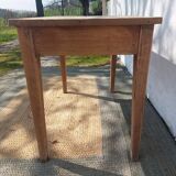 wooden bistro table, vintage, countryside, bohemian
