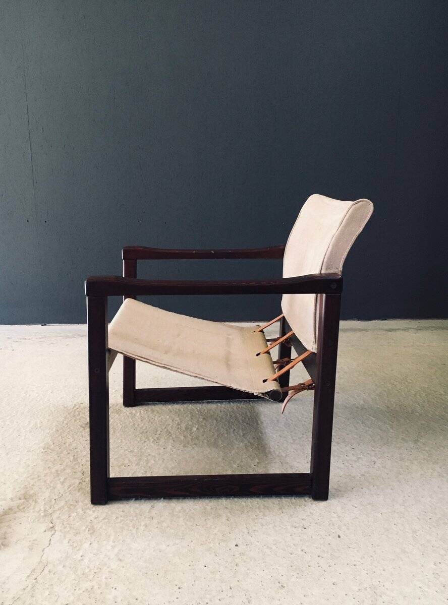 Diana Safari Lounge Chairs attributed to Karin Mobring for Ikea, 1970s, Set of 2