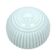 Art Deco ribbed ceiling lamp Polam Wilkasy, Poland, 1970s.