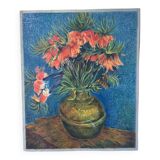 Vintage painting reproduction Fritillaries Van Gogh impressionist