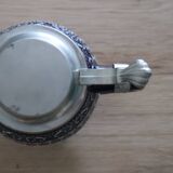Beer mug with tin lid