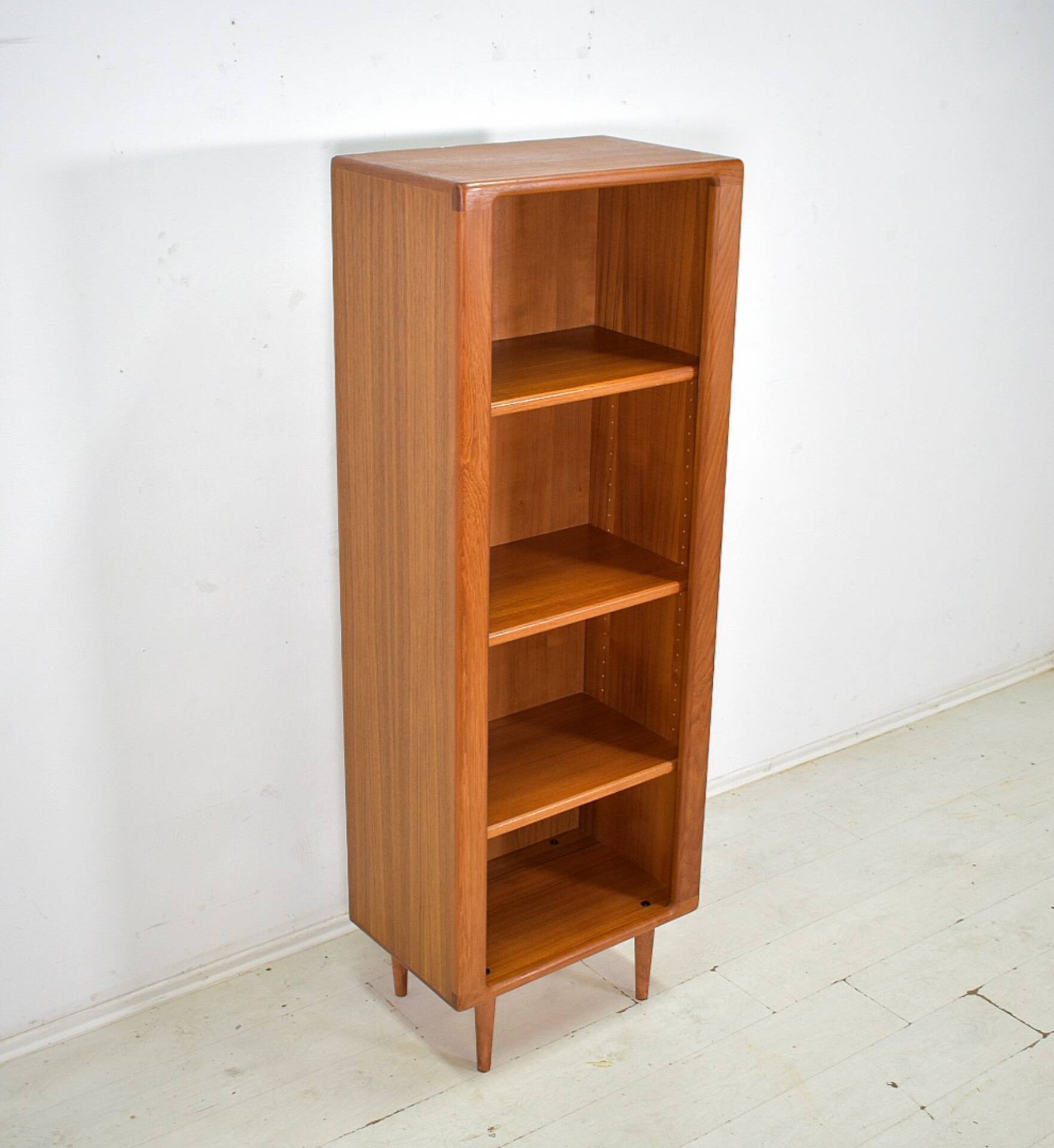 Highboard by Burchardt Nielsen 1960s Denmark Teak Vinyl Shelv