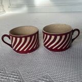 2 cups Creil and Montereau