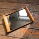 Art deco mirror tray
