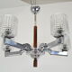Mid-century chrome Chandelier,1960's.