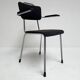 Ensemble de 4 chaises vintage Gispen, années 1960