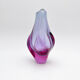 Sommerso Vase Alexandrite Miloslav Klinger ZBS - Vintage Bohemian Glass