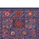 Vintage hand-embroidered tribal tapestry 245x303 cm