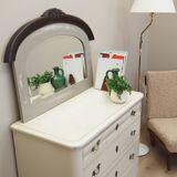 Mirror in oak frame, Danish design, 1960s, production: Denmark