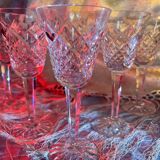 6 Verres à Liqueur en Cristal - Taille diamant
