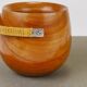 Carl Aubock sugar bowl & tongs, walnut, nickel, cane, no. 3536, 1940s