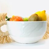 Ceramic cup with raffia handles