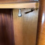 Armoire pour homme Art déco en ronce de noyer (1930-1940)