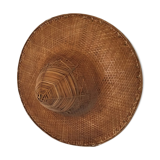 Asian hat in honey color