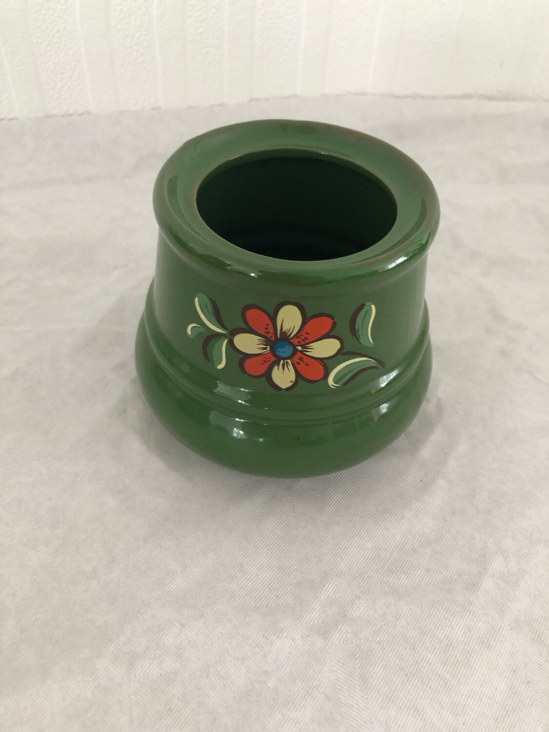 Set with coffee maker sugar milk pot and vintage Winterling plates