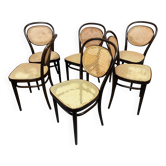 Thonet 215r 6 chairs, classic design