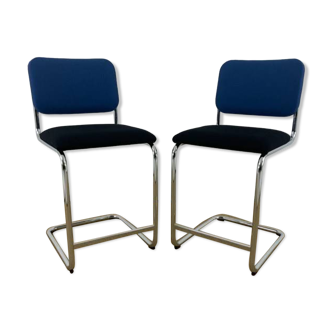 Pair of KnOLL® Tabourets by Marcel Breuer