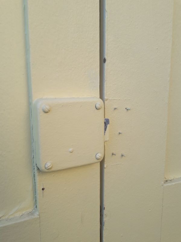 Pair of doors 218,5x92,5cm old closet