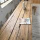 Brutalist popular art table XXL 3.5m/4m pine and oak