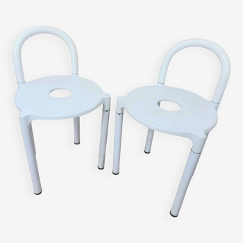 Pair of chairs Polo production Kartell 1979