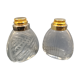 2 spray bottles cut crystal Marcel Franck "brumaire"