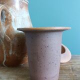 Puisaye stoneware filter teapot, Mallet pottery