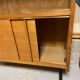Vintage showcase sliding door year 50