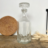 Vintage whisky decanter cut glass