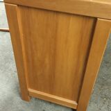 Solid oak tv stand