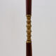 Tripod floor lamp with three arms and opaline glass - 1950s