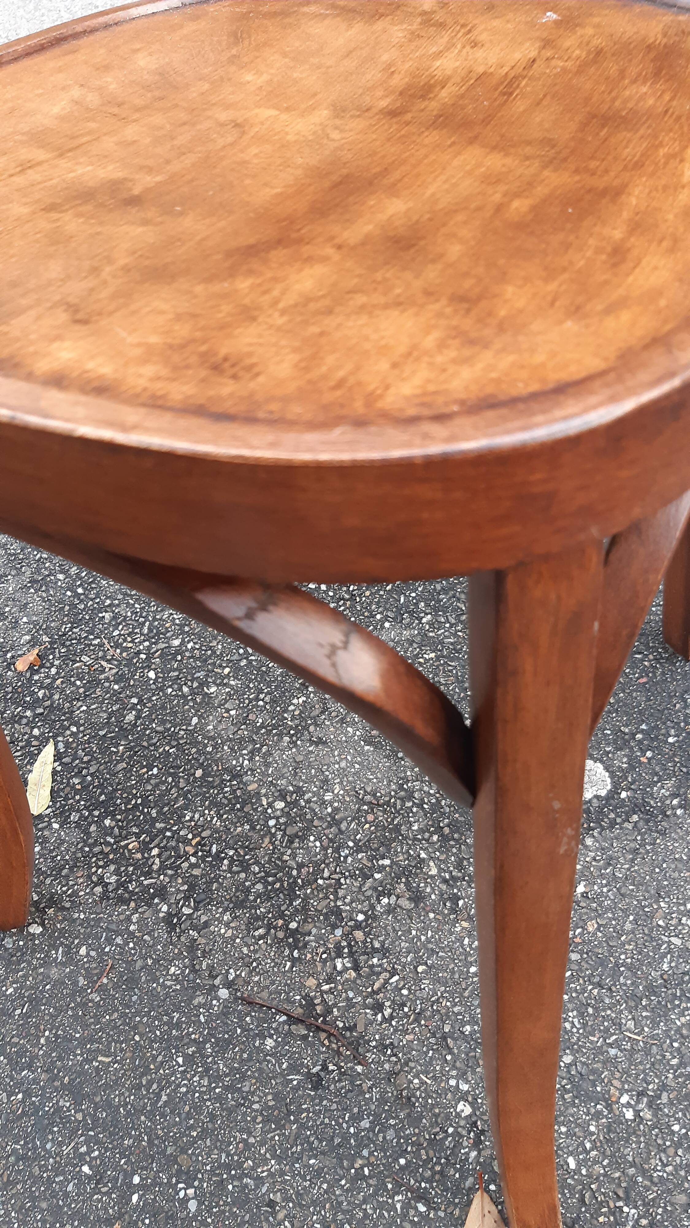 Set of 3 Baumann bistro chairs