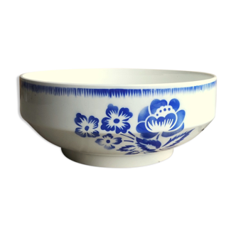 Ancient Saladier ceramics by Digoin Sarreguemines Model Simone