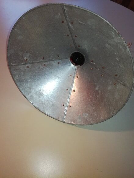 Industrial zinc hanging