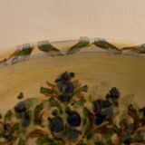 Cazaux Biarritz ceramic yellow and blue bowl