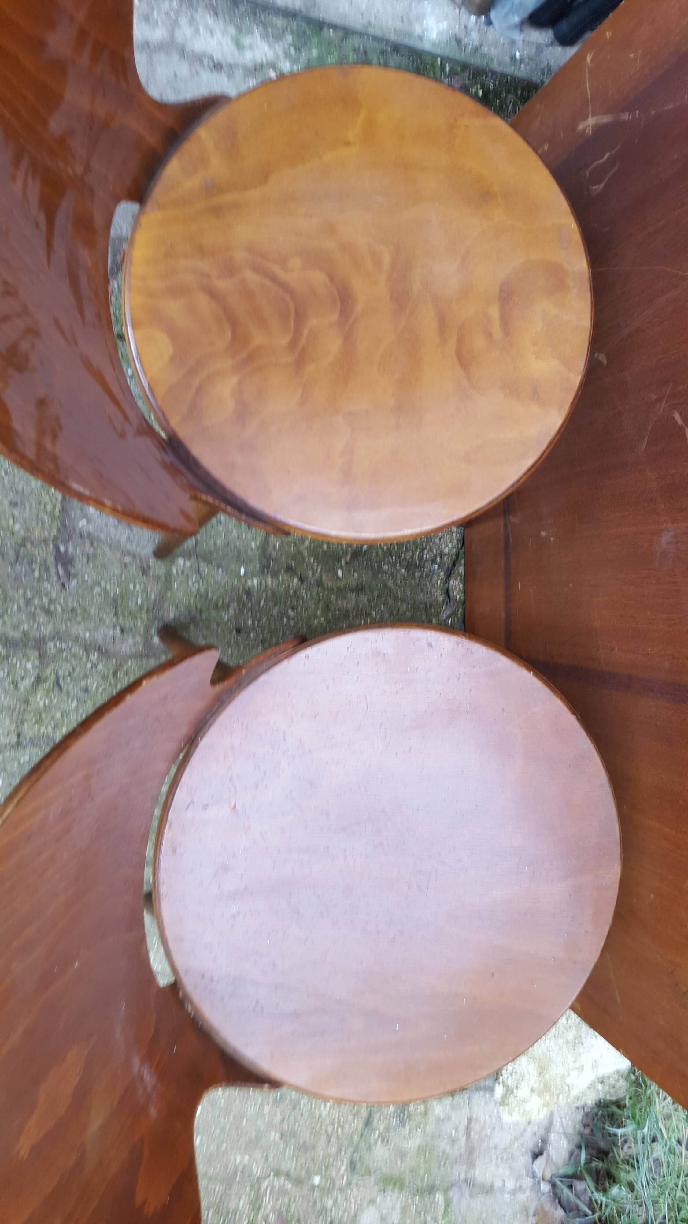 Pair of Baumann 60s style chairs