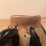 Miniature pitcher signed Odetta in Quimper, art deco ceramics