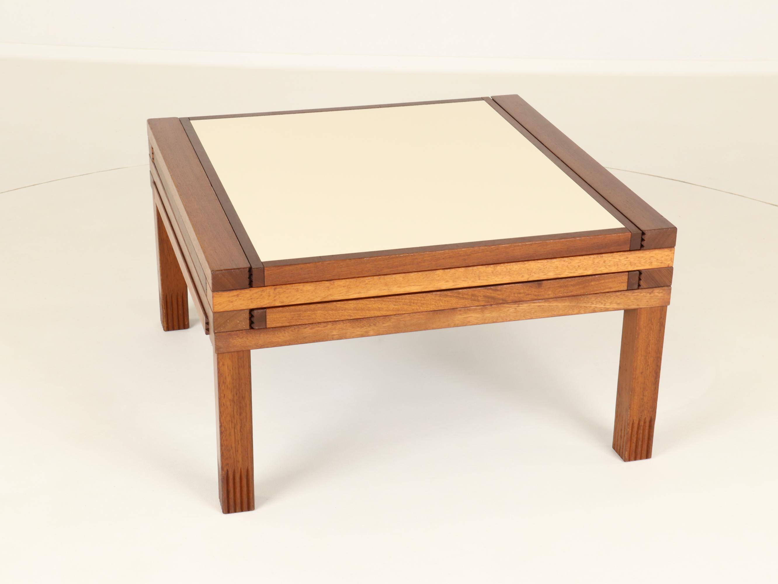 Coffee table model PAR 4 by Bernard Vuarnesson, Italy, 1970s