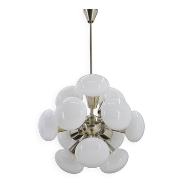 1970s Chrome Plated  12-Flamming  Sputnik , Czechoslovakia