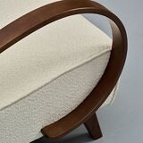 Type C Loop Armchairs attributed to Jindřich Halabala, 1930s, Set of 2