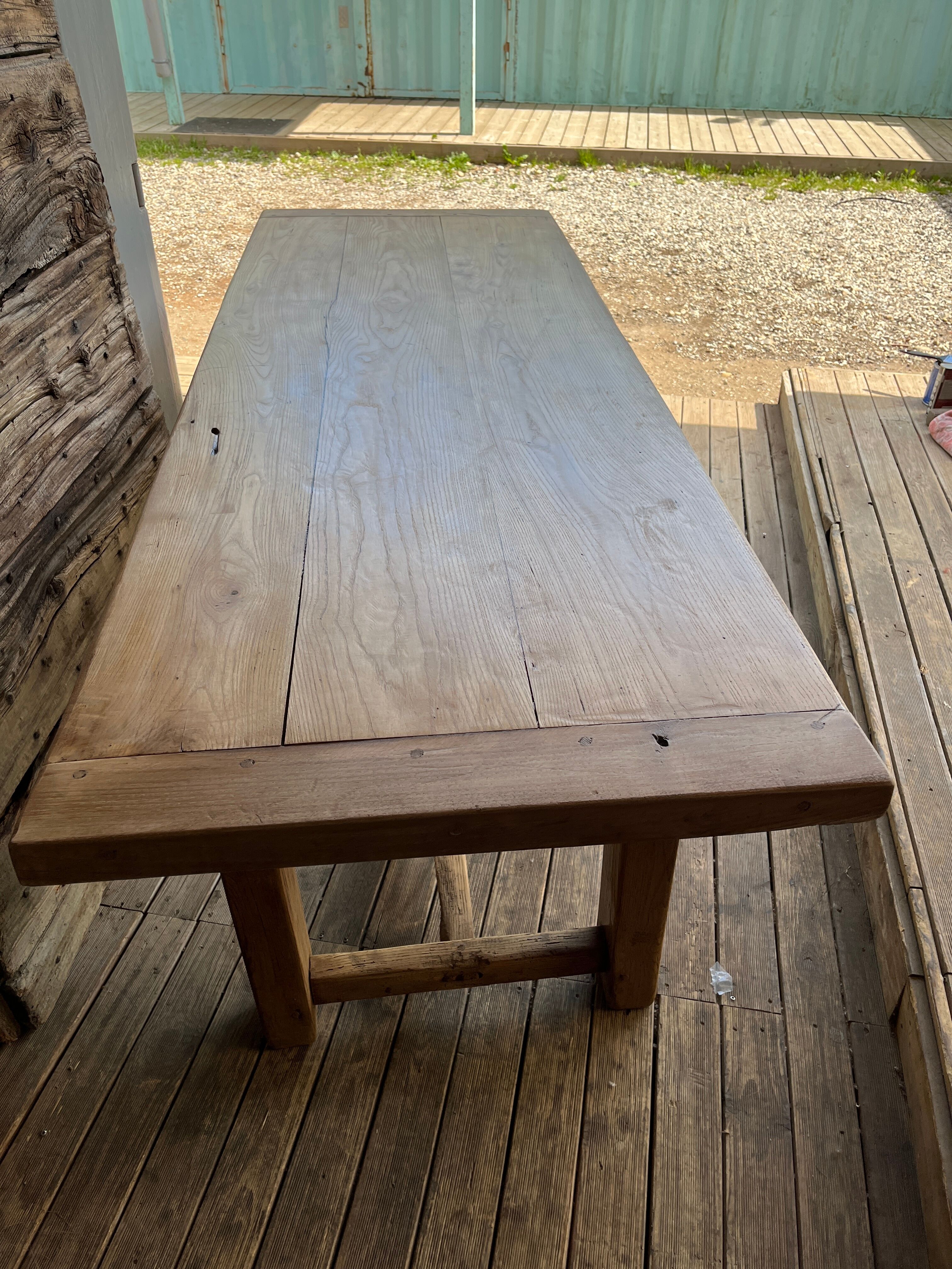 Old farmhouse table