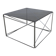 Coffee table by Max Sauze, Isocèle collection, 1970, glass top.
