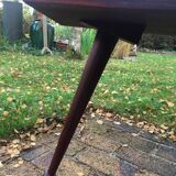 Table basse vintage et design scandinave en palissandre