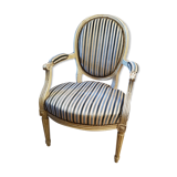Armchair lacquered Louis XVI period